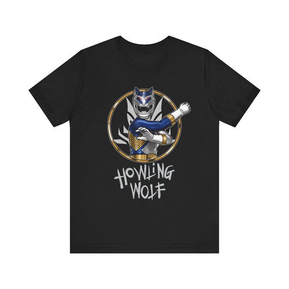 Silver Wolf Tee Super Sentai T Shirt Custom Graphic Art Cosplay