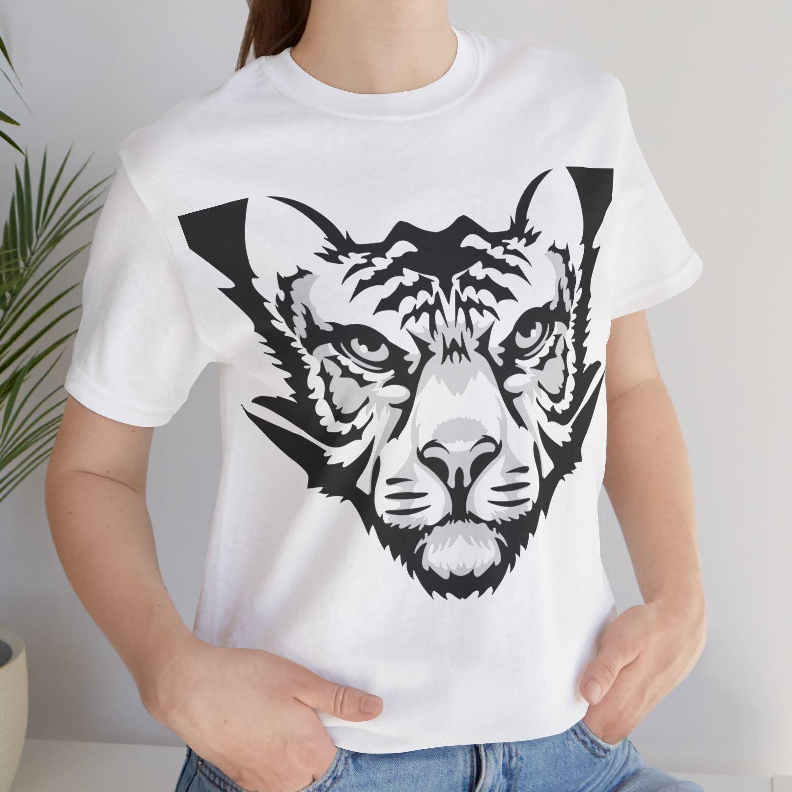 JIMBEAR PRINT T White／jimwag JIMBEAR PRINT T White／jimwag ジムワッグtシャツ