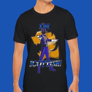RPM Blue Ranger Tee Super Sentai T Shirt Custom Graphic Art Cosplay Shirts Rangers Retro Vintage 90s Tee