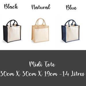 Personalised Shopping Bag, Crafting Bag, Customised Tote Bag, Mothers Day Gift, Present for Granny, Celebrate Mothers Day, Reusable Shopper image 9
