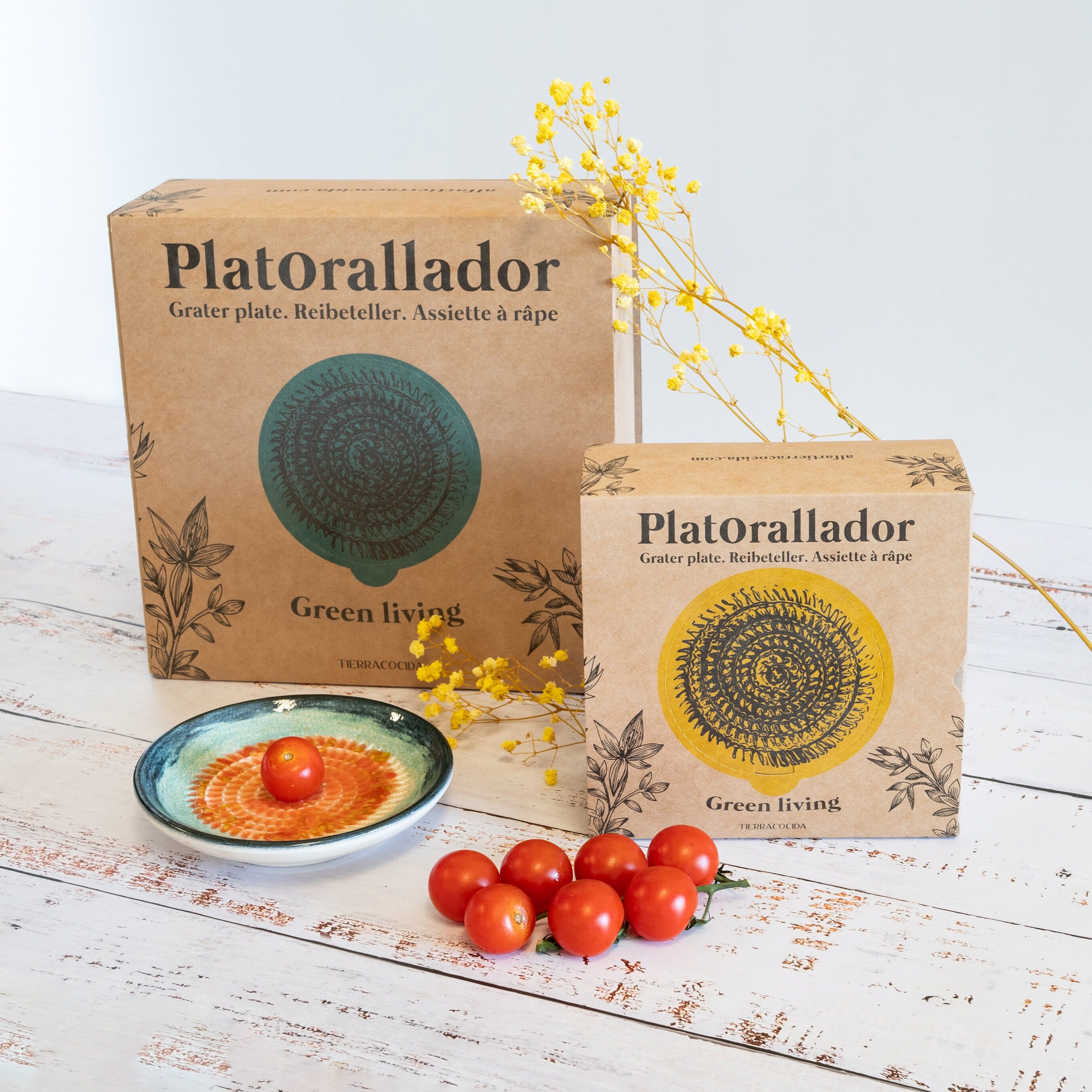 Ginger Grater Plate, Ceramic Plate, Kitchen Accessories, Kitchen