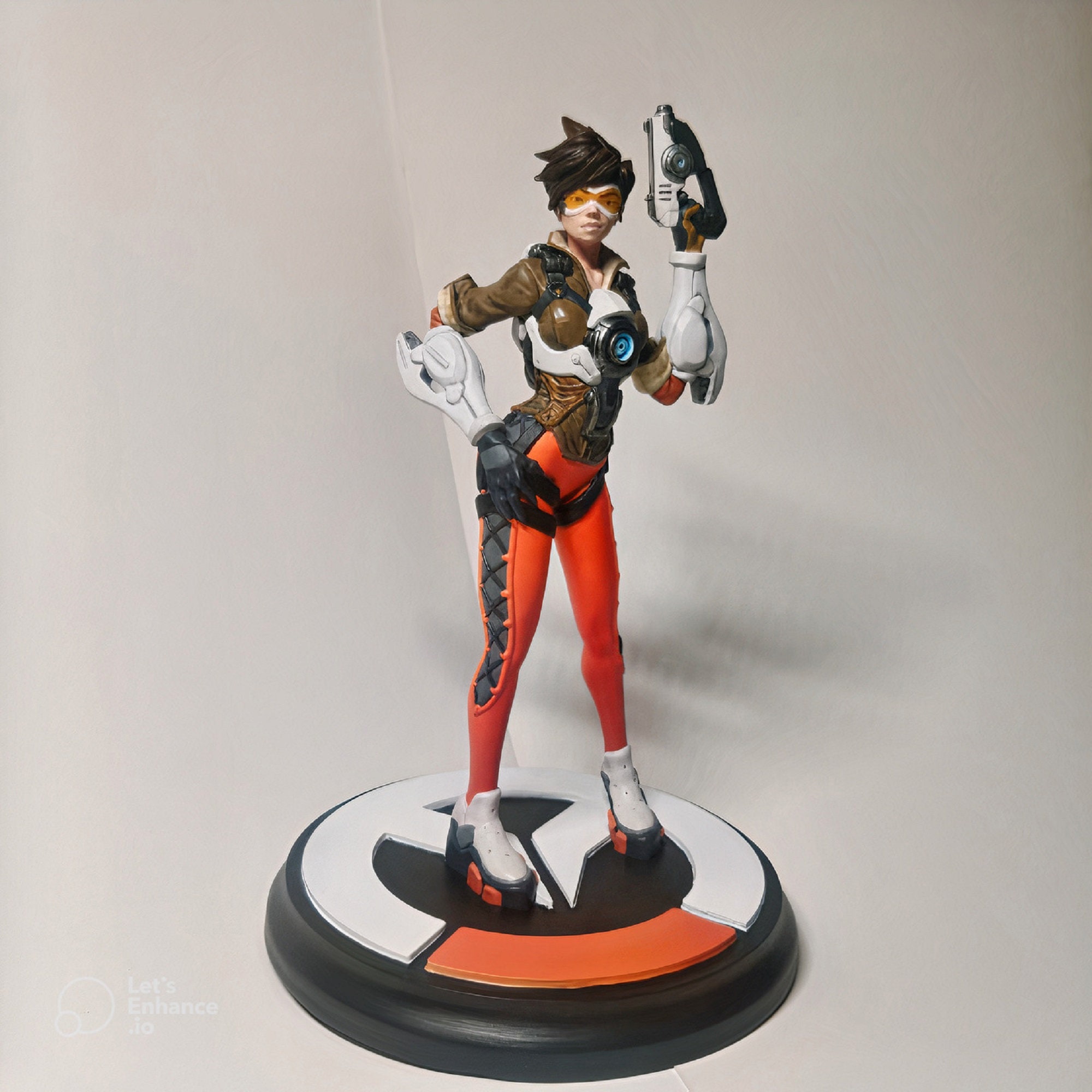  Blizzard Overwatch: Tracer Toy Figure Statues : Toys & Games