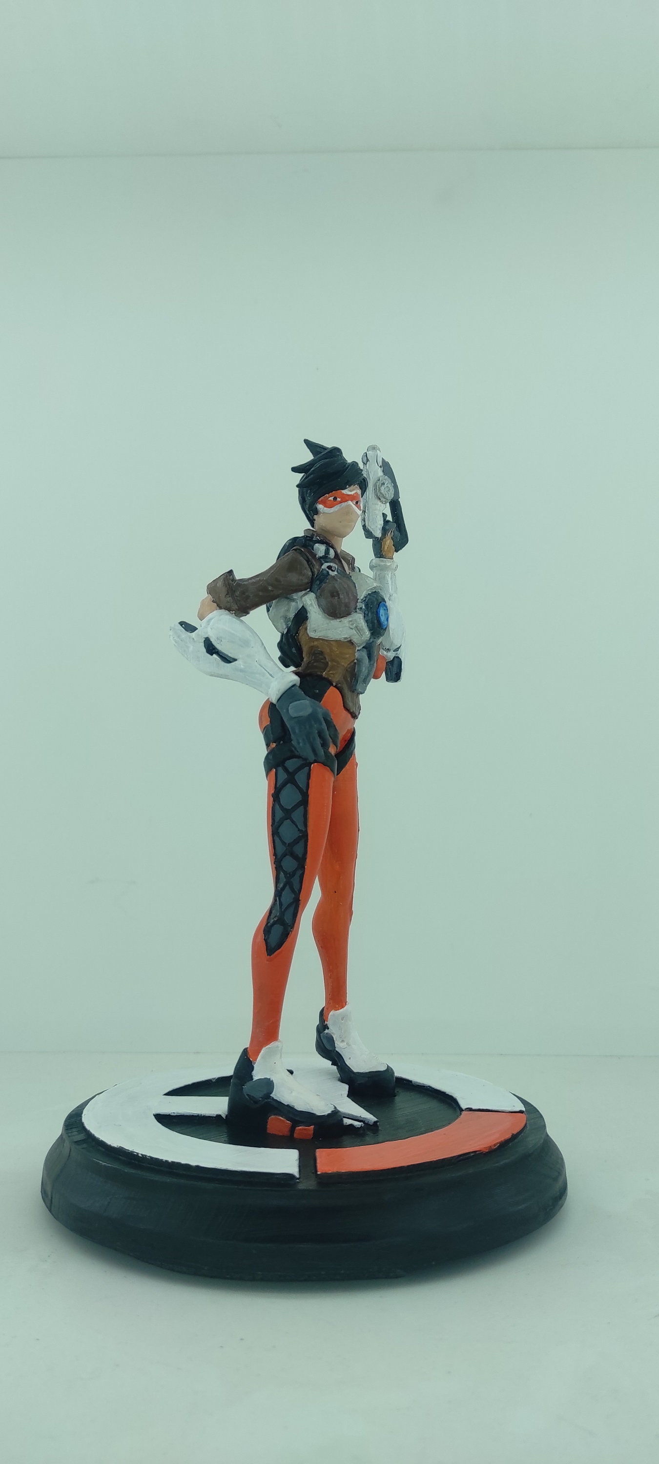 Overwatch Tracer Figurine Different Height Option Resin / Game 