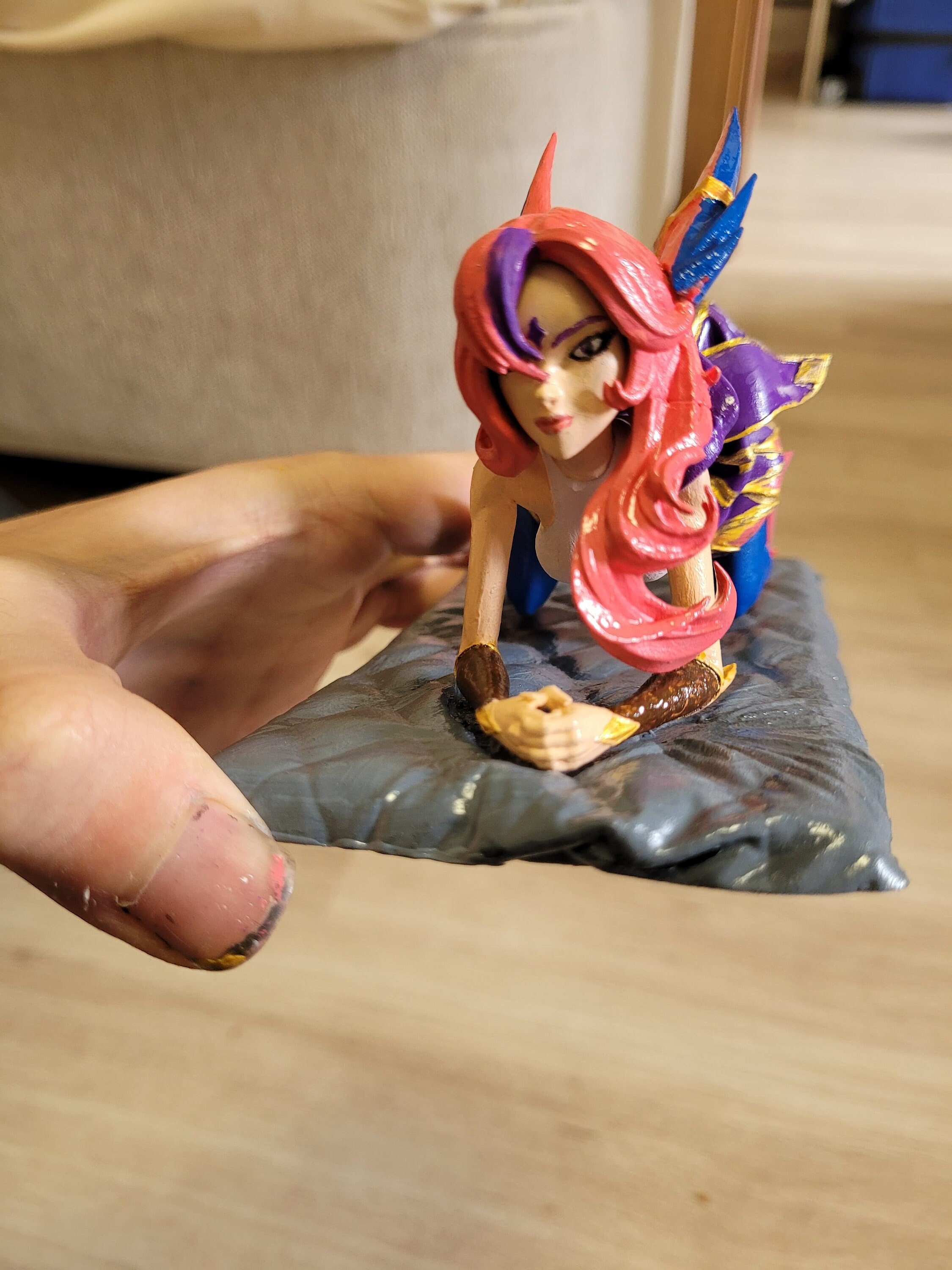 Rayman Custom Handmade Polymer Figure