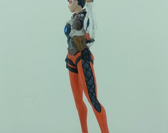 Overwatch Tracer Figurine Different Height Option Resin / Game 