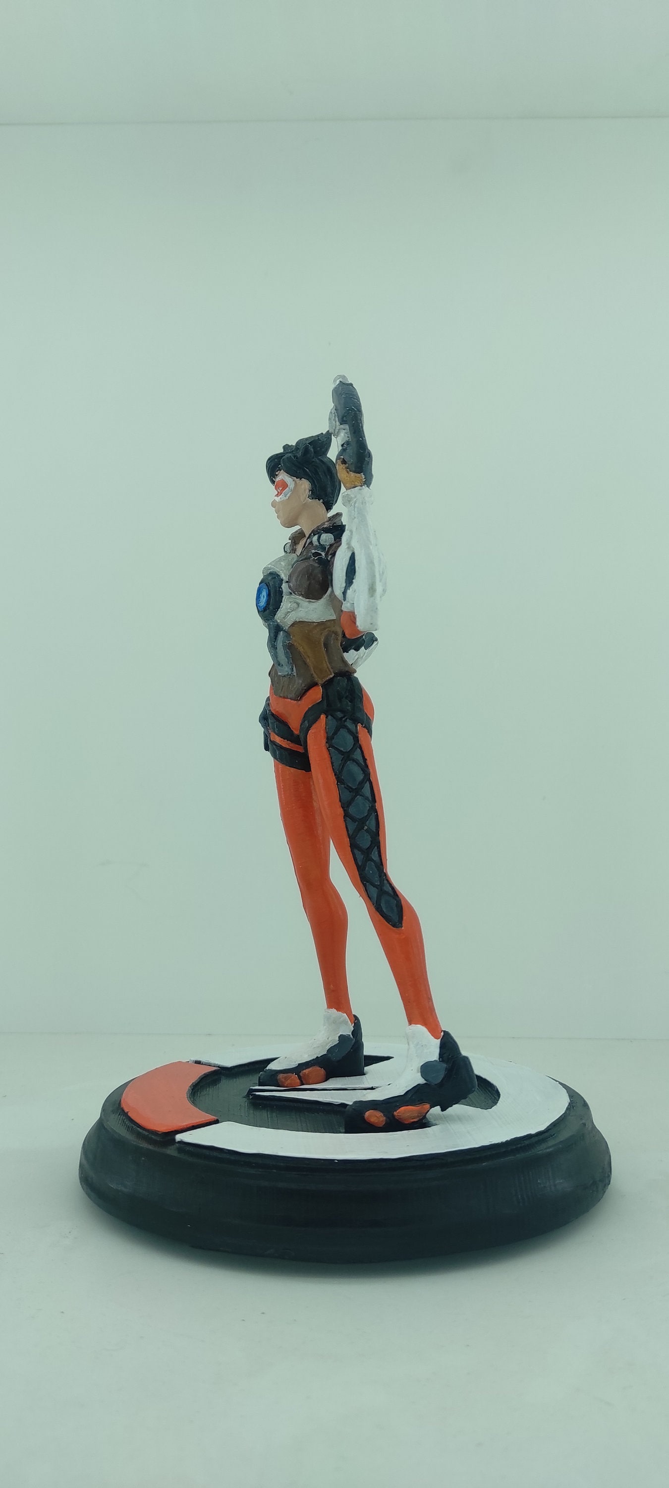 Overwatch Tracer Figurine Different Height Option Resin / Game 