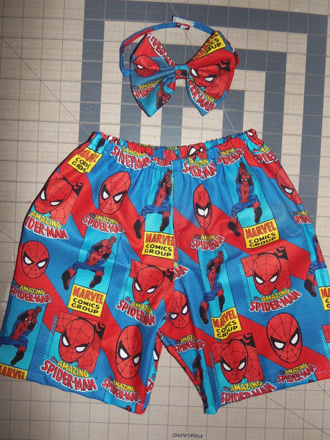 Spiderman Vintage RARE Fabric Smash Cake Birthday 1st | Etsy