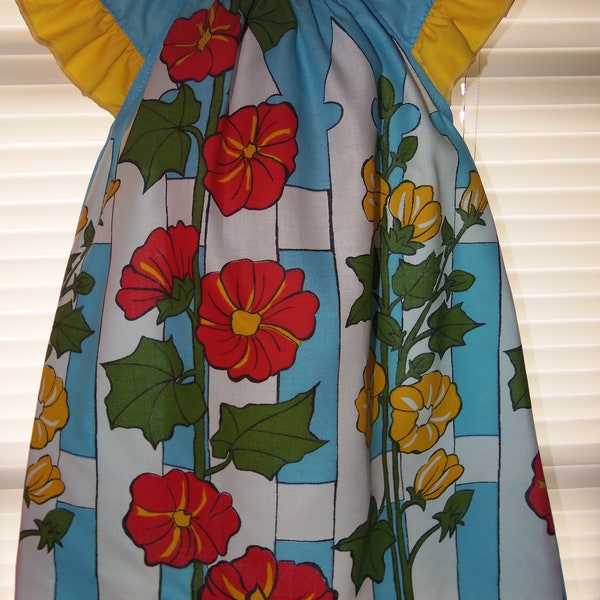 Garden Vintage Daisy Kingdom Fabric Dress Size 3t