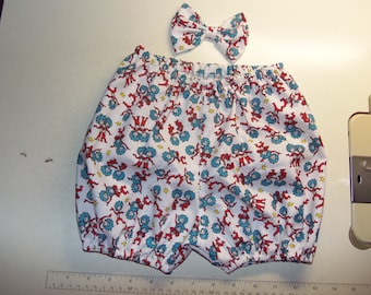 Thing 1 , Thing 2   bloomers/diaper covers/shorts  for boys/girls boe tie or hairbow   birthday