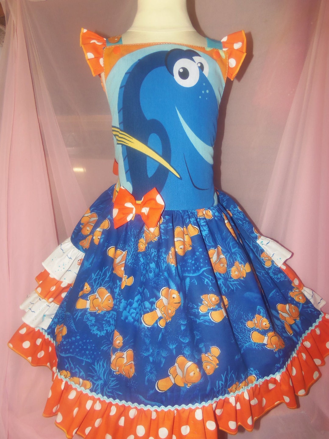 Rainbow Fish Easter School Birthday Party Pageant Casual Wear Size 6 - Etsy