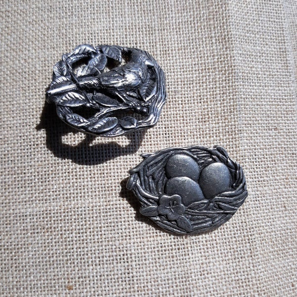 Birds and Blooms Pin Etsy Denmark