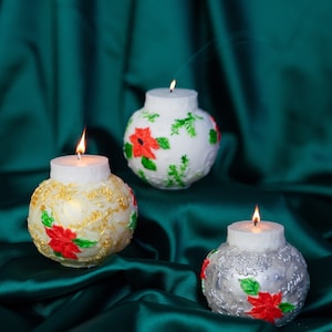 Christmas candles | Xmas candles gift set | unique gifts