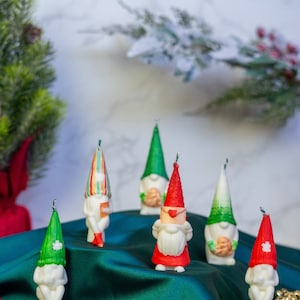 Christmas candle | Xmas candles gift set | Christmas gnome gift set
