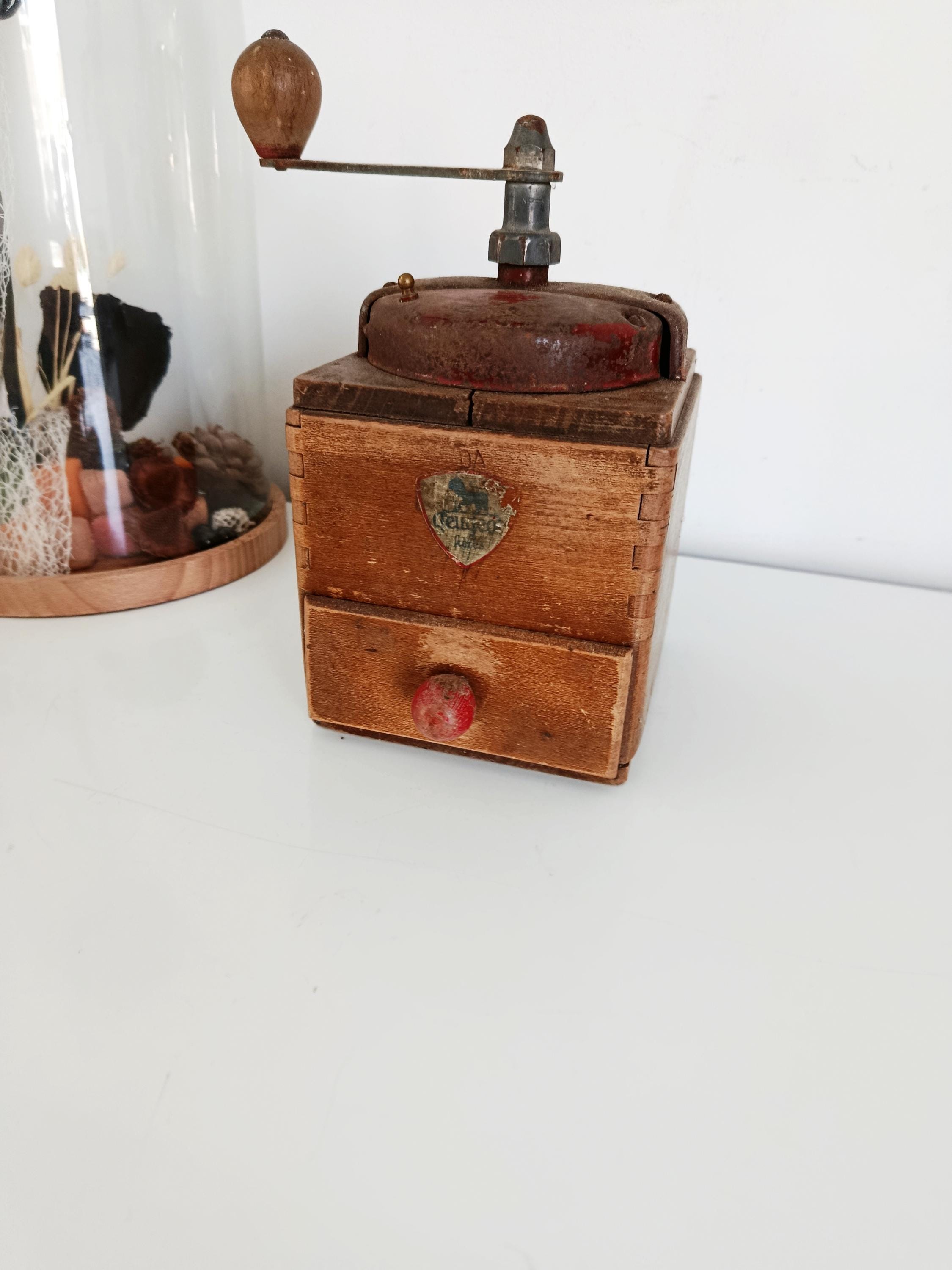 French Antique Coffee Grinder - Etsy
