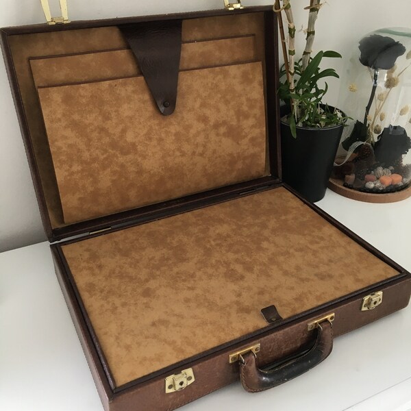 18 ⚜️ Anciennes Valisette Boite de Rangement K7 Audio Valise Cassette Vintage