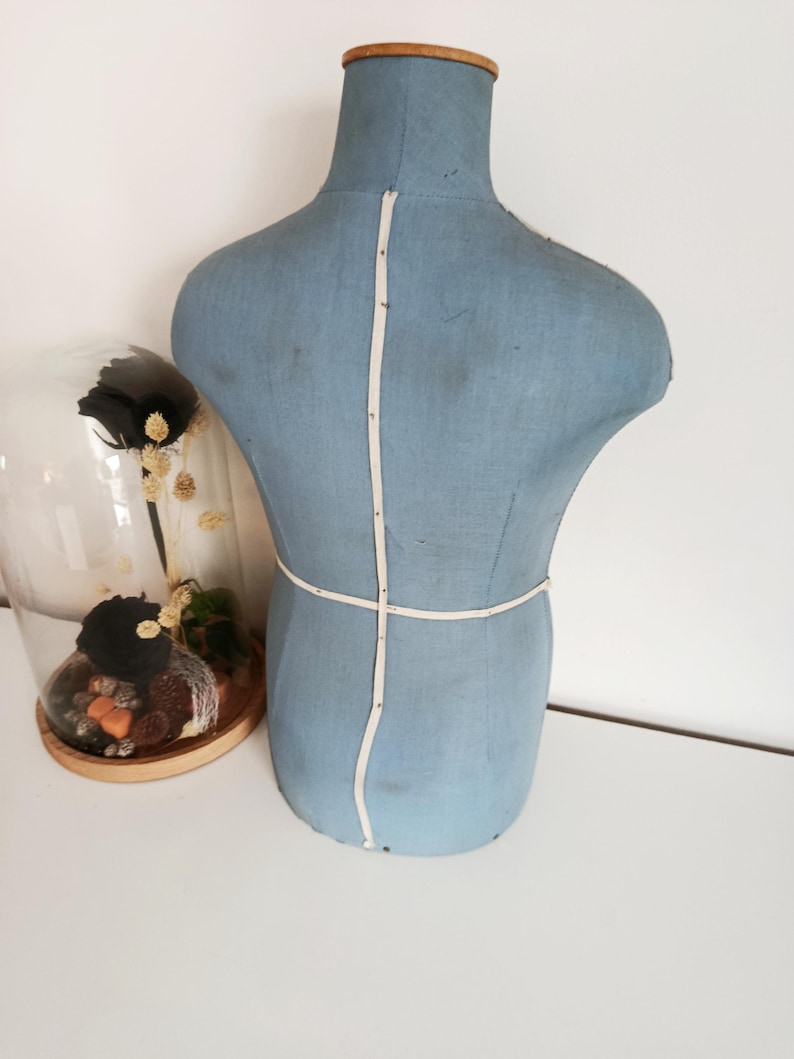 Buste De Tailleur Lavigne Taille 38 - Mannequin Couture ESMOD Paris Sur Pied Métal