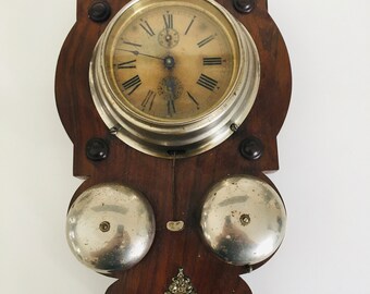 Rare old German wall clock/alarm clock Junghans year 50