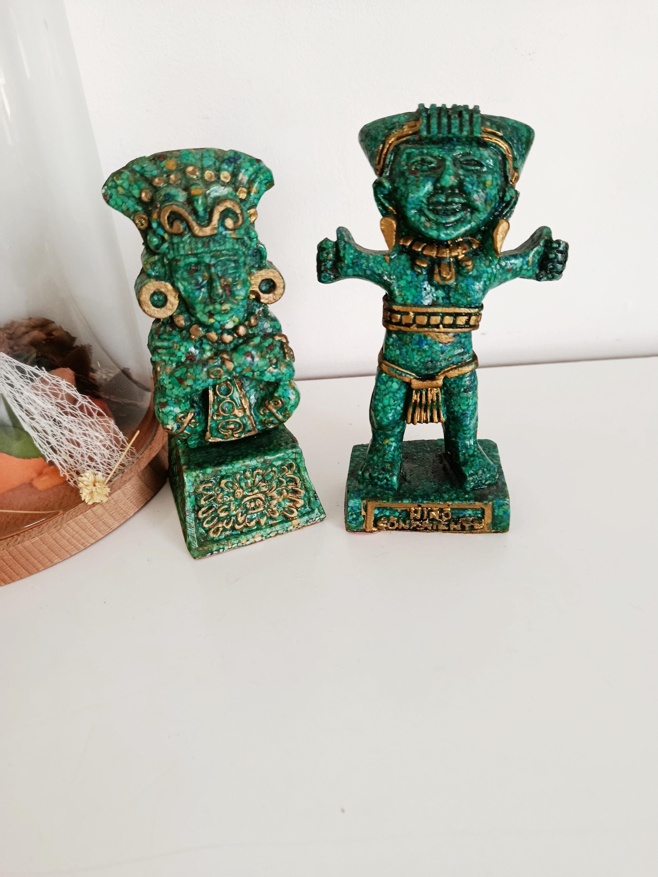 マヤ戦士像　石製 マヤ戦士像 石製 Mayan statue - Etsy 日本