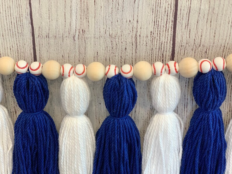 Baseball Tassel Garland Baseball Banner