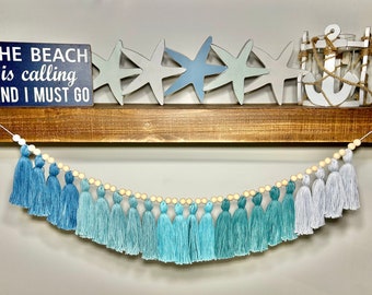 Beach house Tassel Garland | Beach Banner