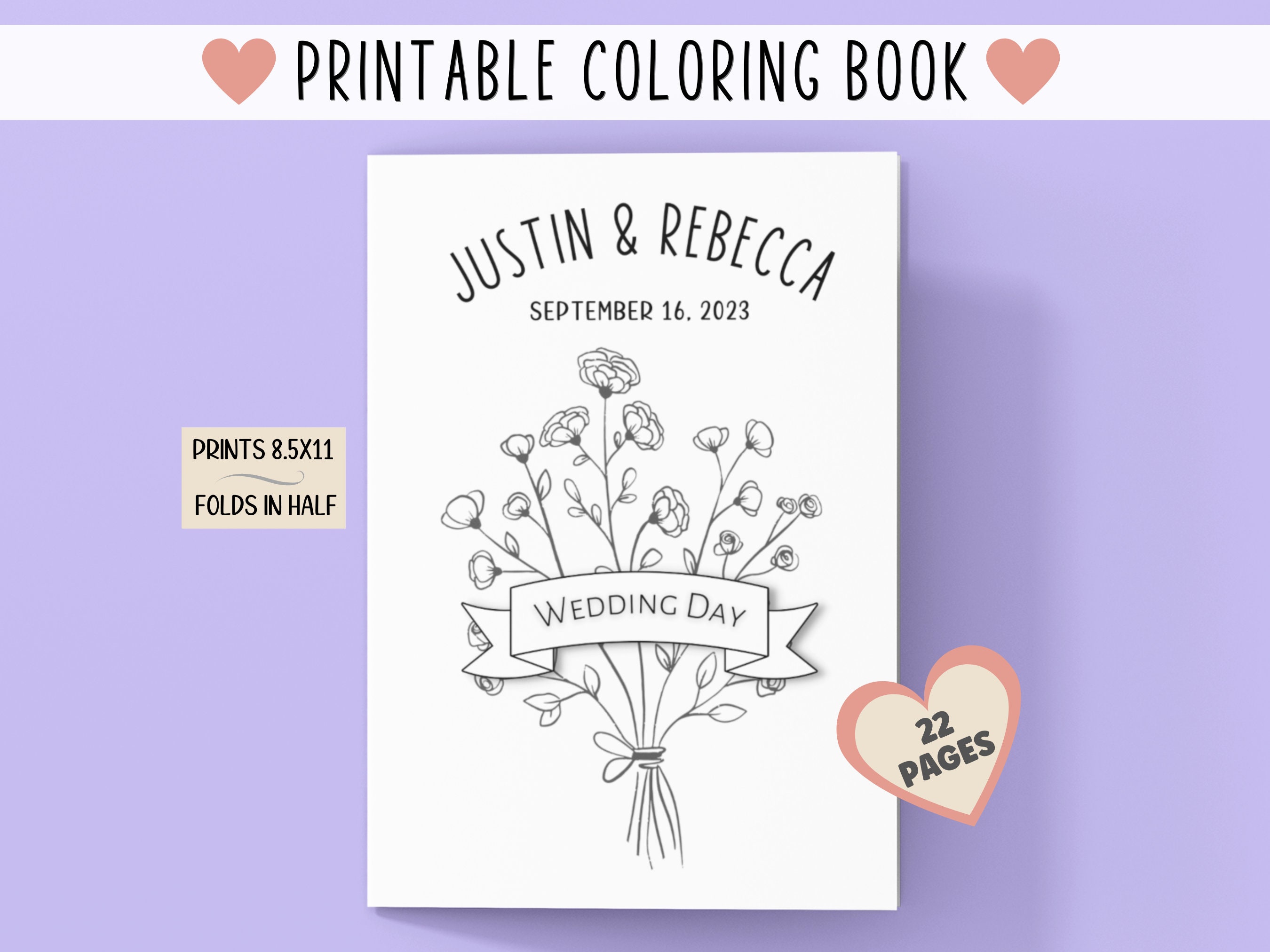 Office School Supplies ZKCCNUK German Wedding Children's Coloring Book Gift  Gift Wedding Event Coloring Book With Pen Coloring Book Set School Supplies  for kids Up to 30% off Clearance 