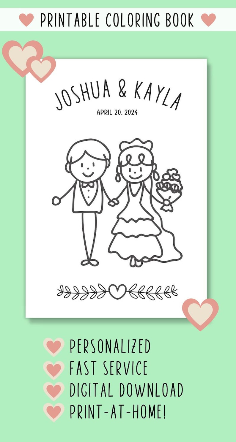 Kids Wedding Activities Wedding Coloring Kids Wedding Favors Wedding Coloring Book Kids Wedding Activity Book Kids Wedding Coloring Pages image 10