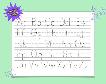 Indented Handwriting Practice for Kids: indented cursive Uppercase and  lowercase tracing, numbers, Form Letters Consistently and Correctly,  drawing shapes and patterns and trace high frequency words : Noah, Liam:  : Books