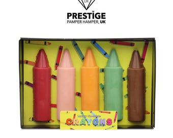 Chocolate Crayons, Novelty Birthday Gift, Milk & White Chocolate Pencil Cake Topper, Thank You Teacher, Gift for an Artist, Funny present