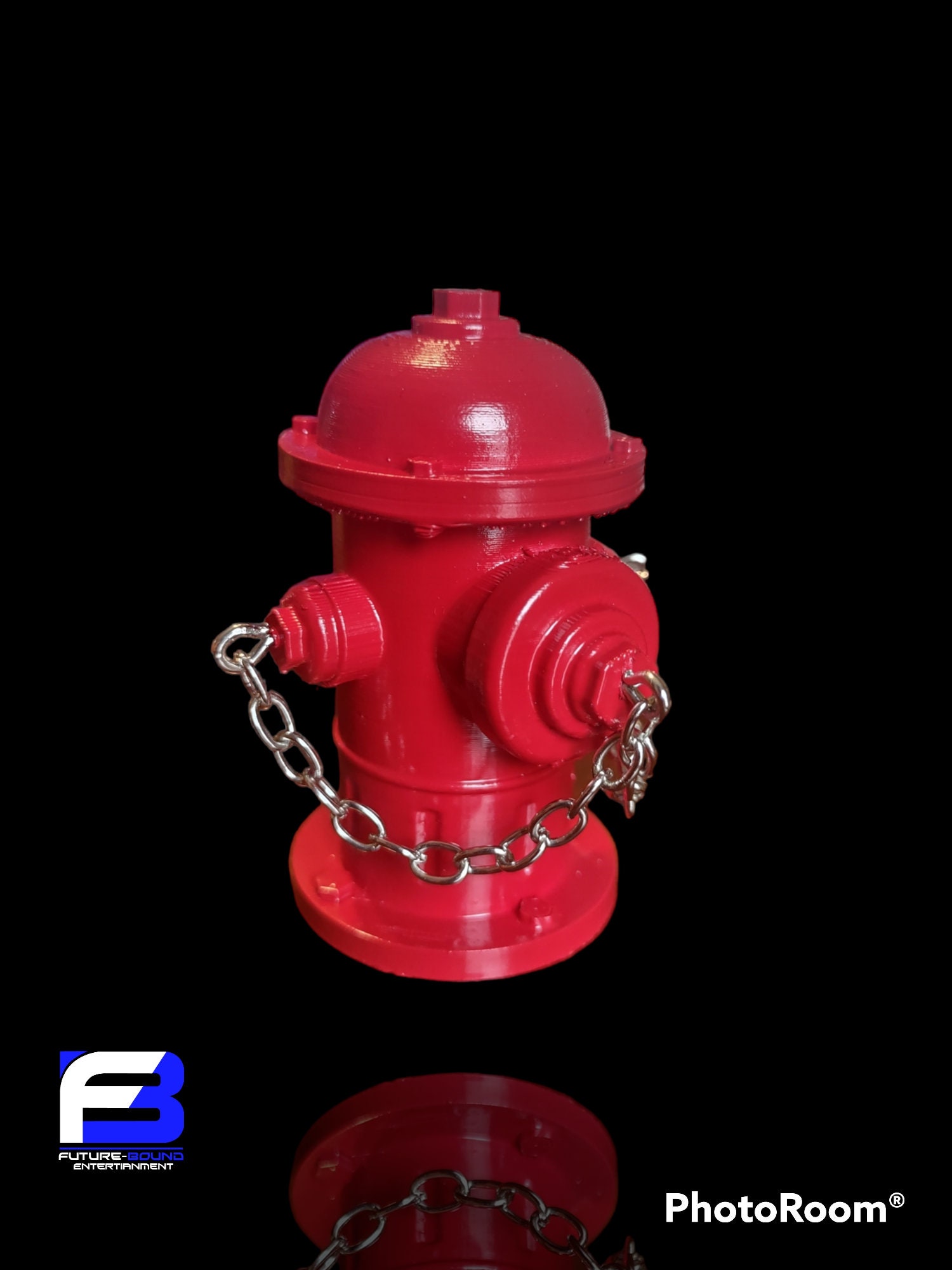 Miniature Fire Hydrant with chain for Fingerboarding or dioramas