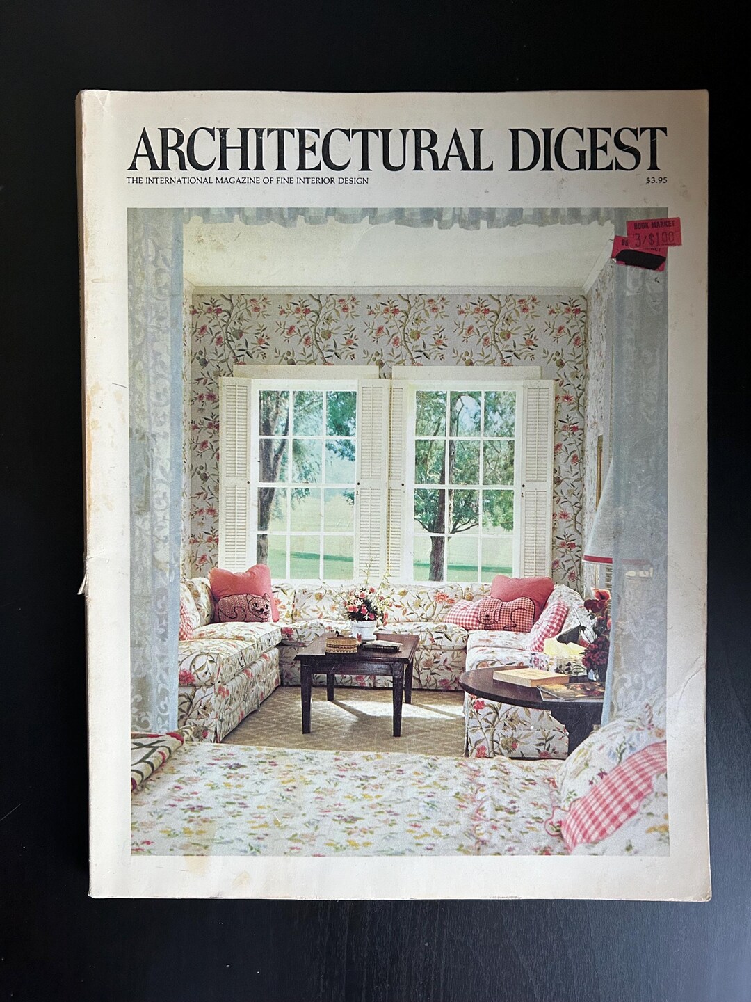 Architectural Digest Vintage Magazine june 1980 International Magazine ...