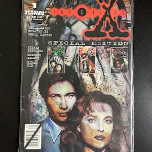X-Files #1 Chris Carter Fumetto da collezione in custodia di plastica