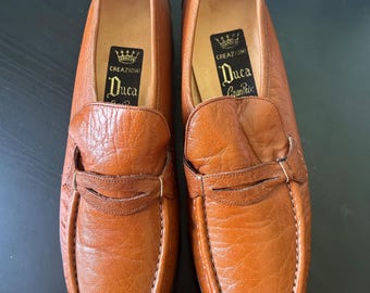 Lorenzo Banfi Italian Handmade Leather Shoes Soft Mid Blue  display picture 1