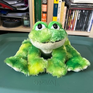 GANZ Webkinz Tie Dye Frog Plushie HM162 Without Code - Etsy