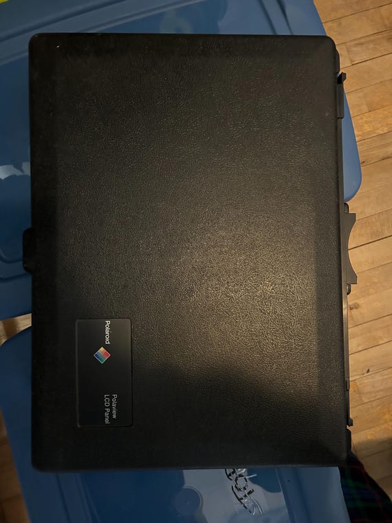 Polaroid Polaview 1500 Scanner Original Carrying Case With All