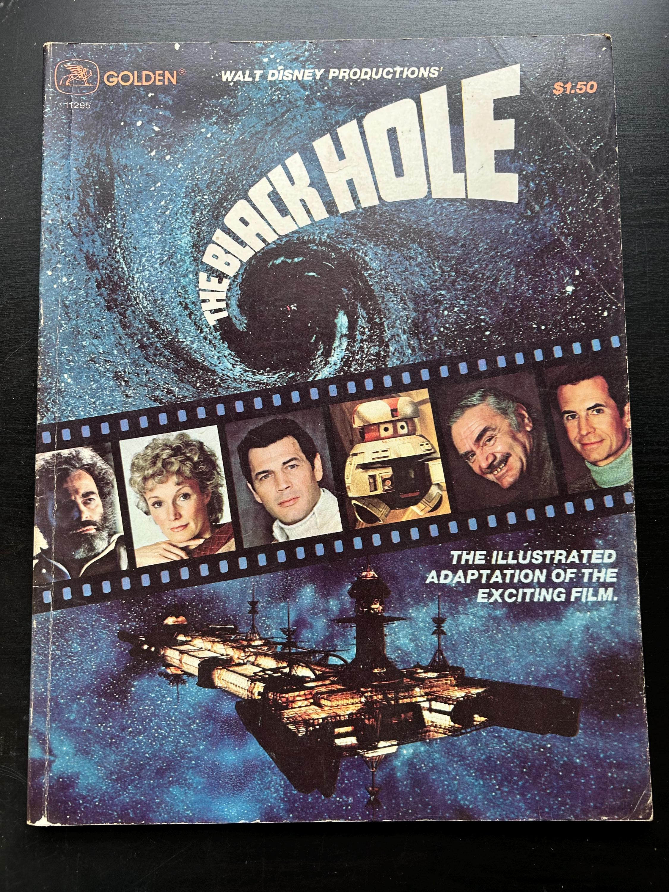 1979's Golden Books Comic Walt Disney's the Black Hole Movie