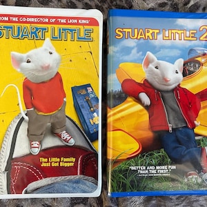 Stuart Little 1 en 2 films VHS-banden Klassieke familiefilms