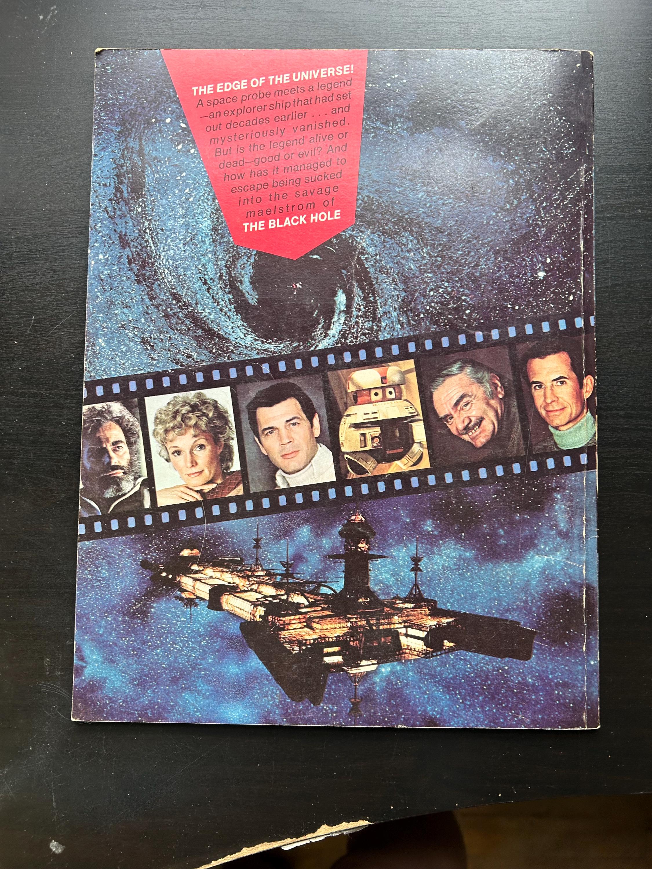 1979's Golden Books Comic Walt Disney's the Black Hole Movie