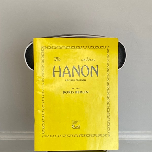 Vintage Hanon Paperback herziene editie door Boris Berlin