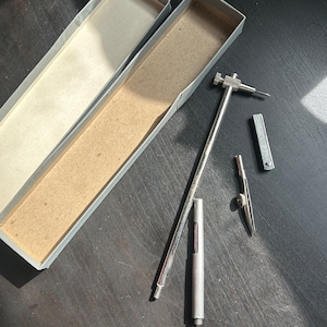 Vintage DRAUGHTSMAN Technical Drawing Compass Set
