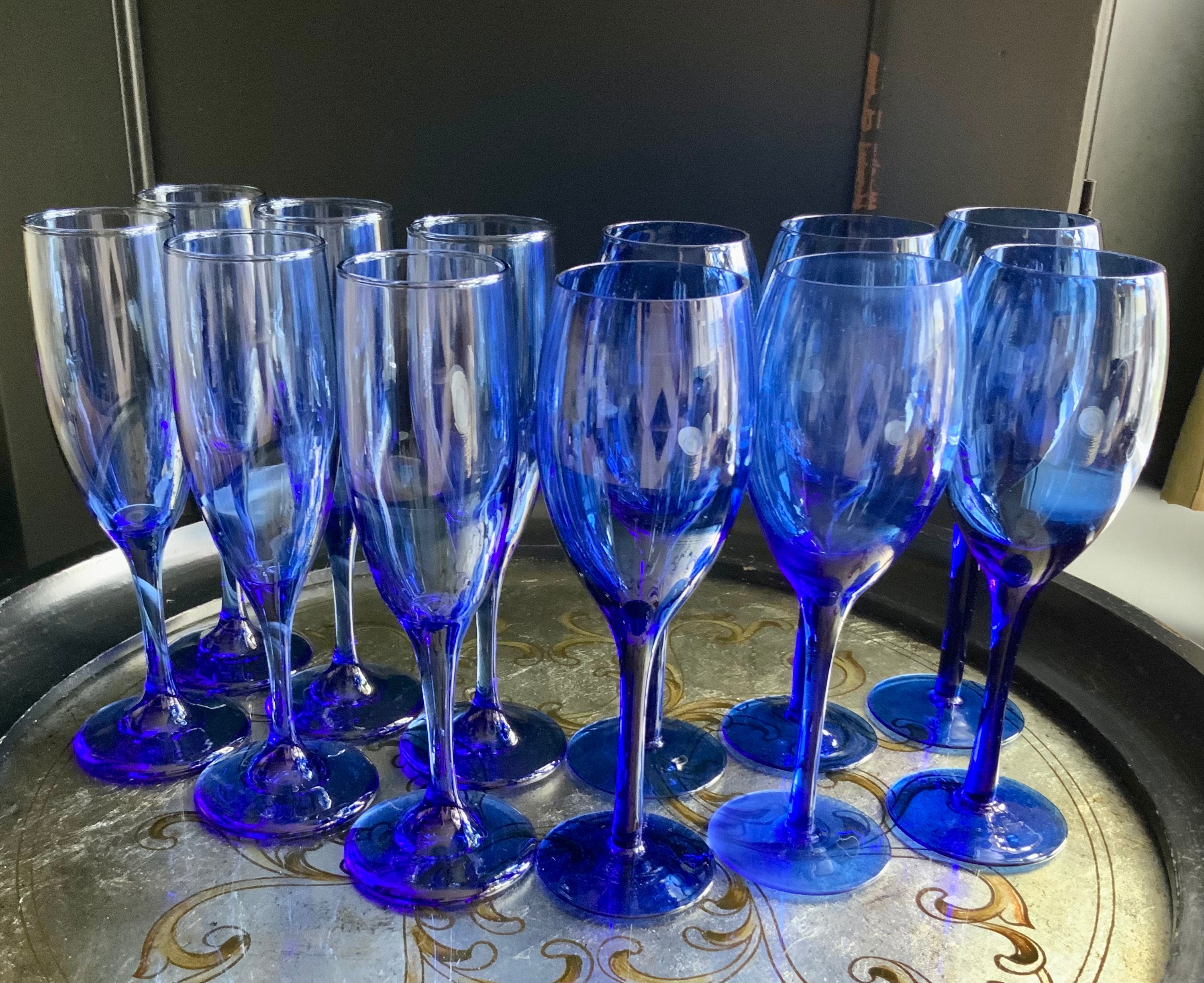 Set of 6 Miniature Stemmed Water Glasses for the price of 5 [GLA 015Set]