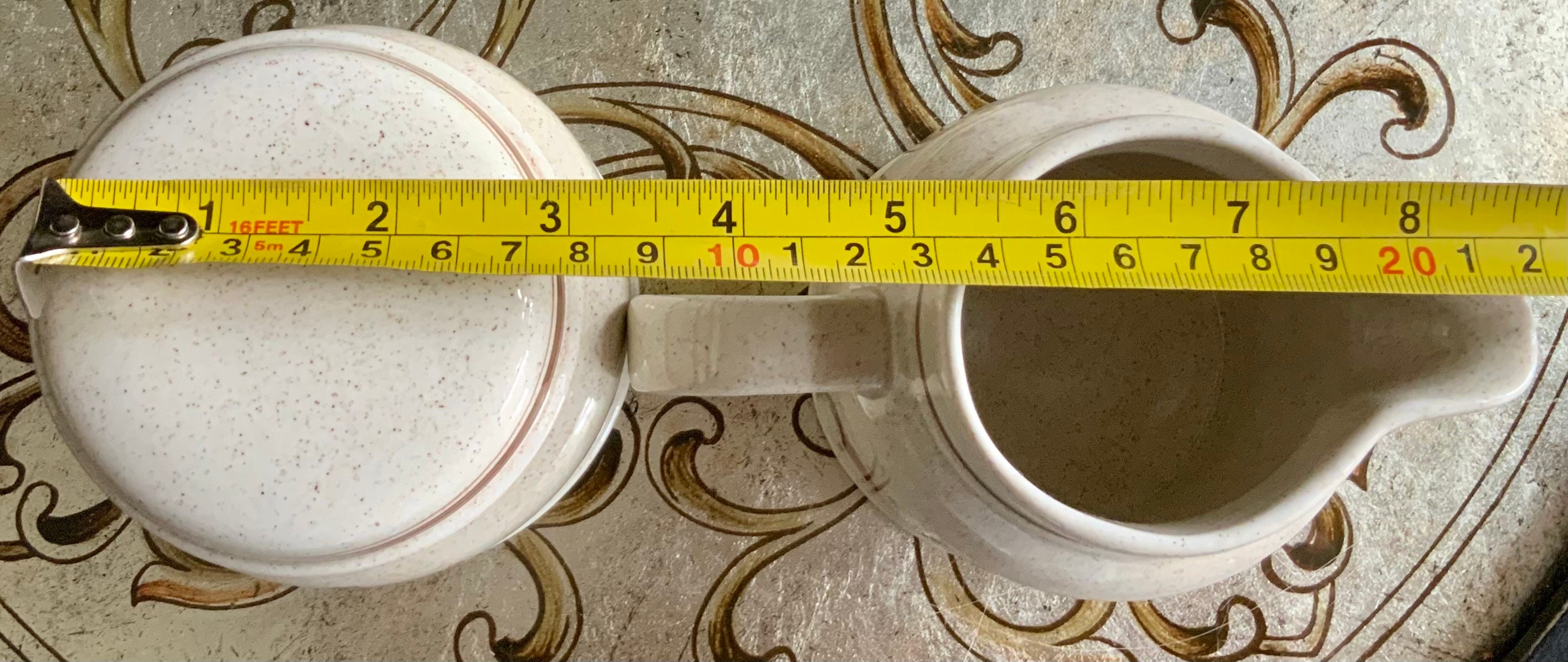 Lovely Floral Royal Doulton Gaiety Lambeth Stoneware Tea Set Includes