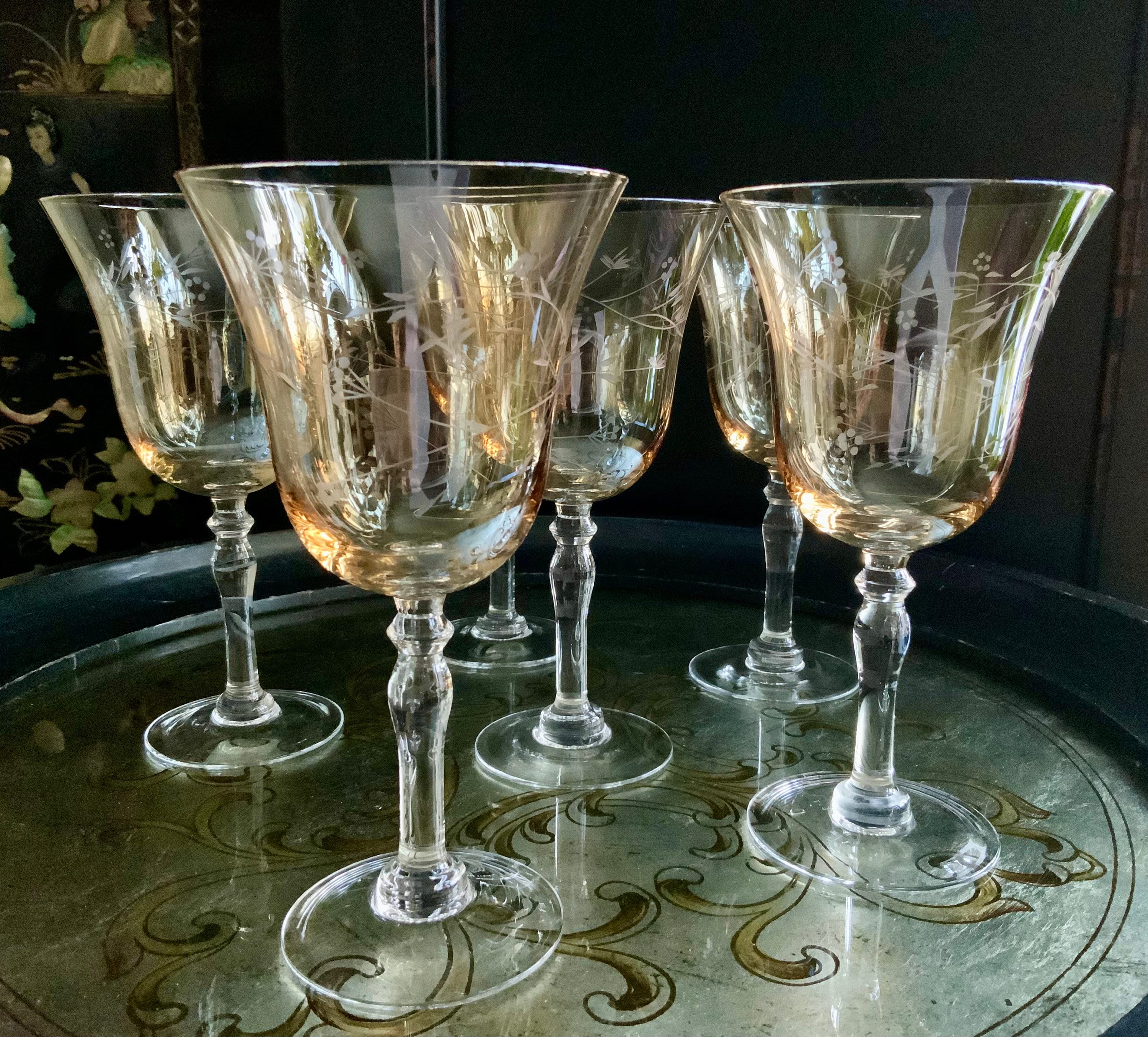 Venetian wine glass - Etsy 日本