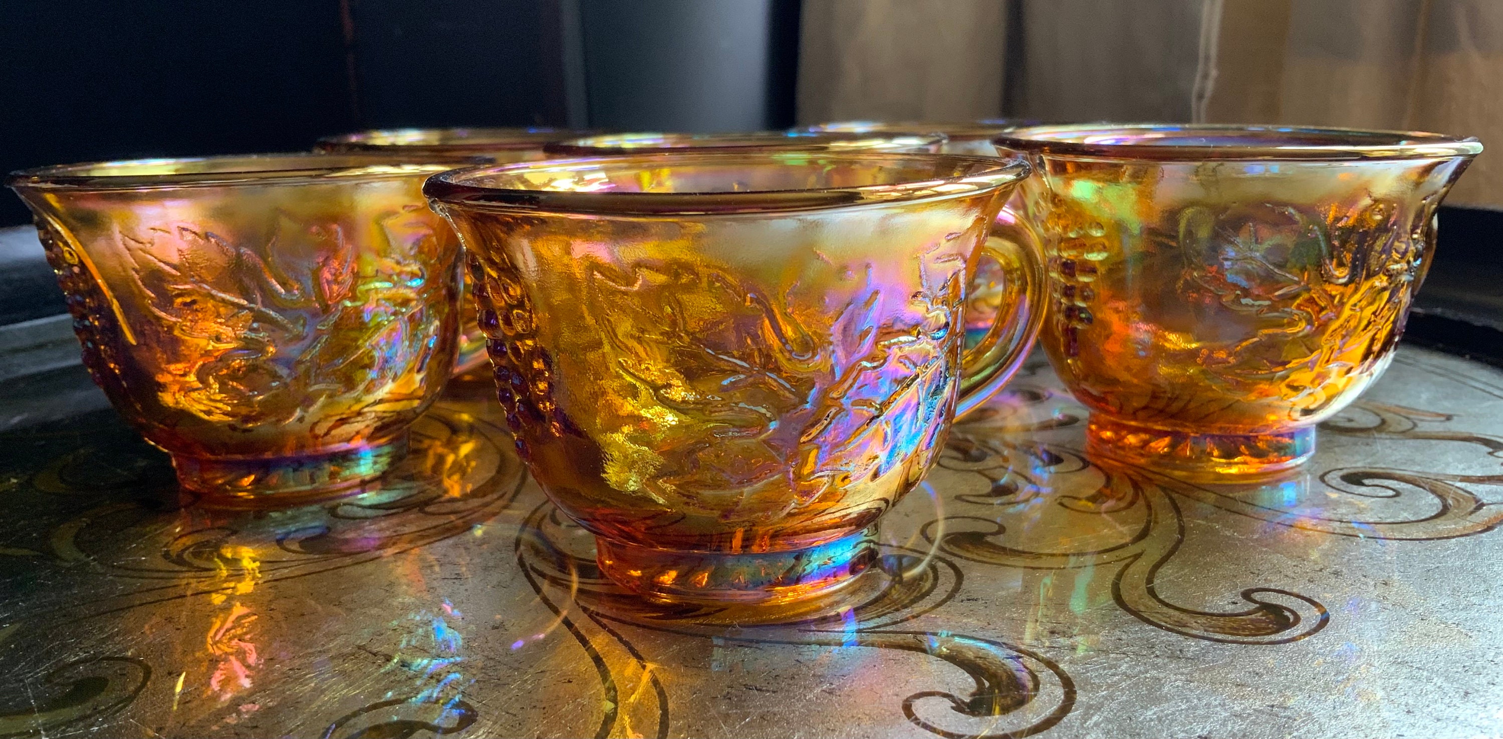 cheap july 4th glass tea cups