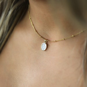 Let it be Mother Mary Mini Necklace