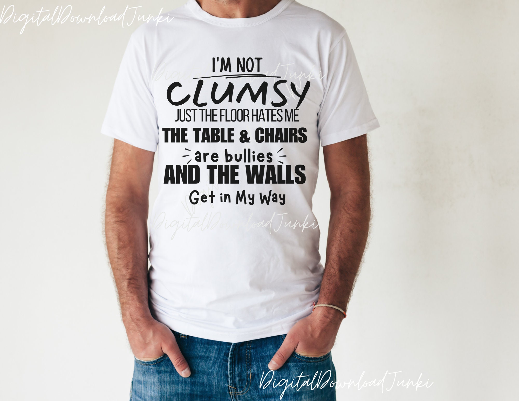 I'm Not Clumsy SVG PNG | Funny Sarcastic Design (digital Download) - Etsy