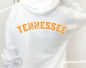 Tennessee Vols PNG, textdesign med nödsituation (digital nedladdning)