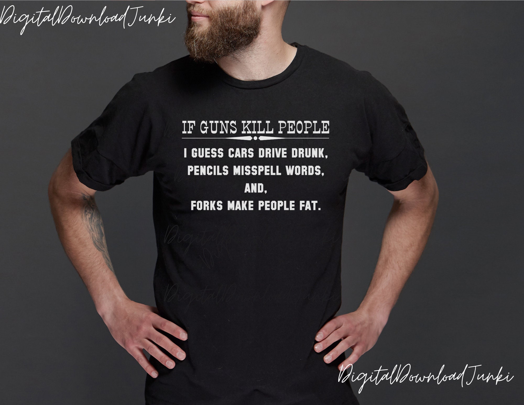 T-shirt 2e amendement de la sécurité intérieure GunrightsGear T-Shirt
