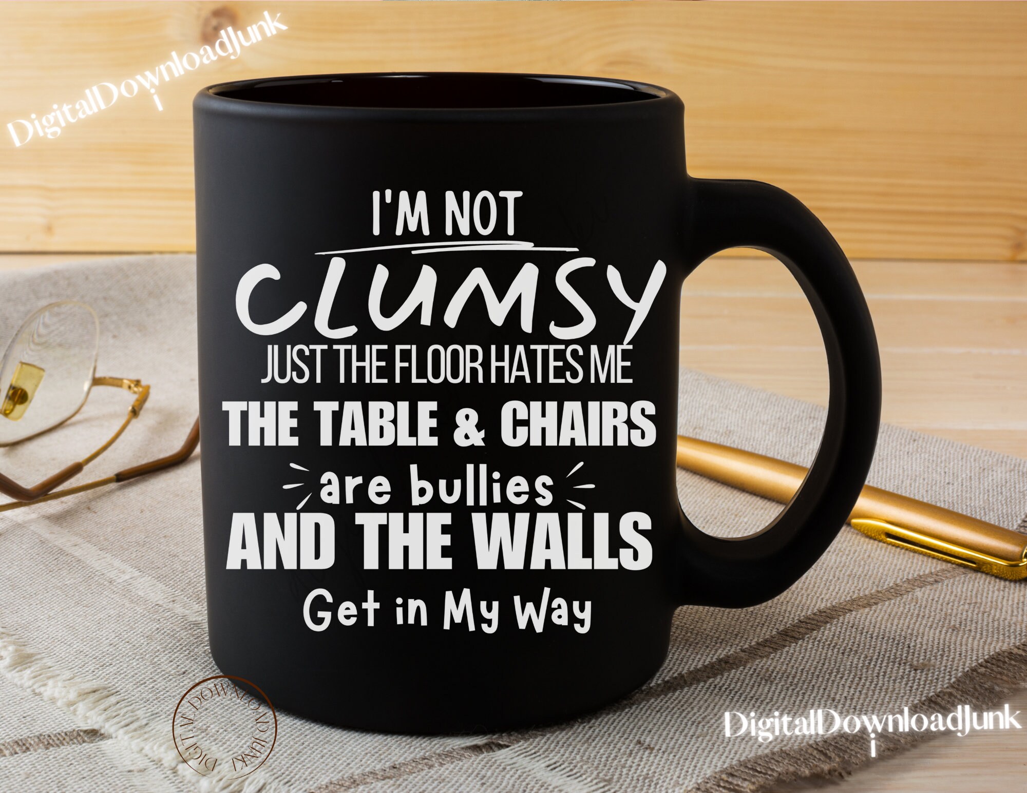 I'm Not Clumsy SVG PNG | Funny Sarcastic Design (digital Download) - Etsy