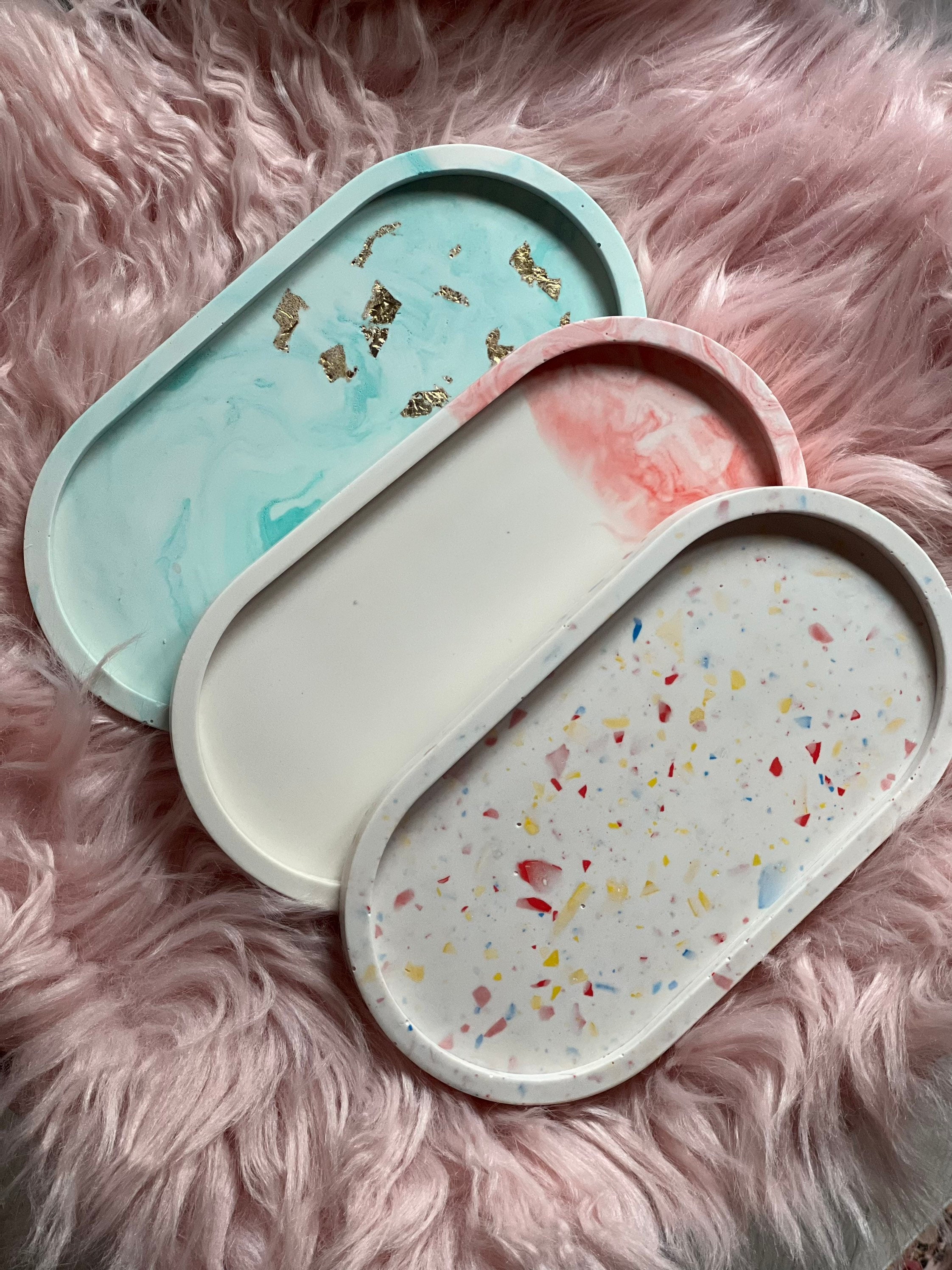 Plateau Décoration Jesmonite