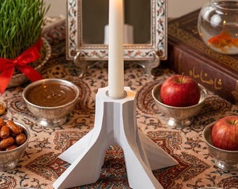 3D Printed Azadi Tower (Shahyad) Candle Holder: Persian Decor, Iran-Inspired Art